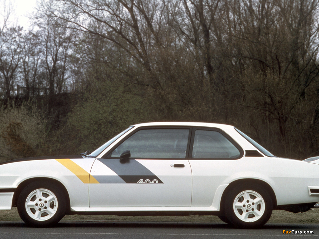 Opel Ascona 400 (B) 1979–81 wallpapers (1024 x 768)