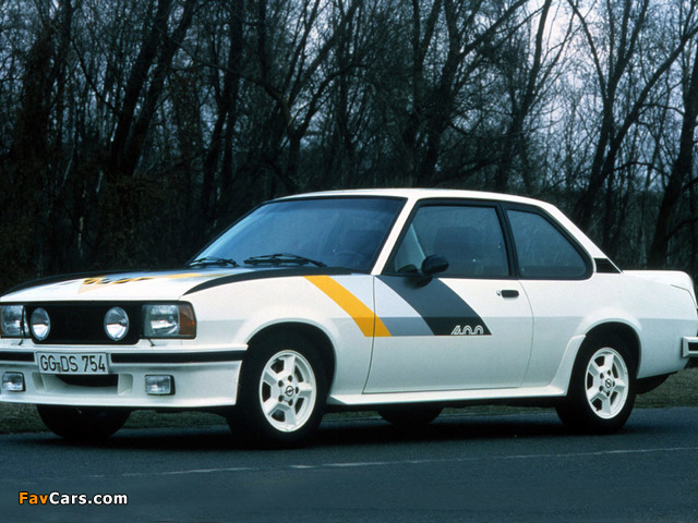 Pictures of Opel Ascona 400 (B) 1979–81 (640 x 480)