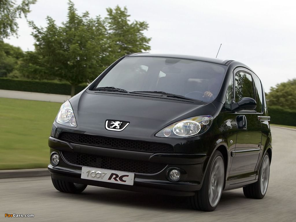 Images of Peugeot 1007 RC 2006–09 (1024 x 768)