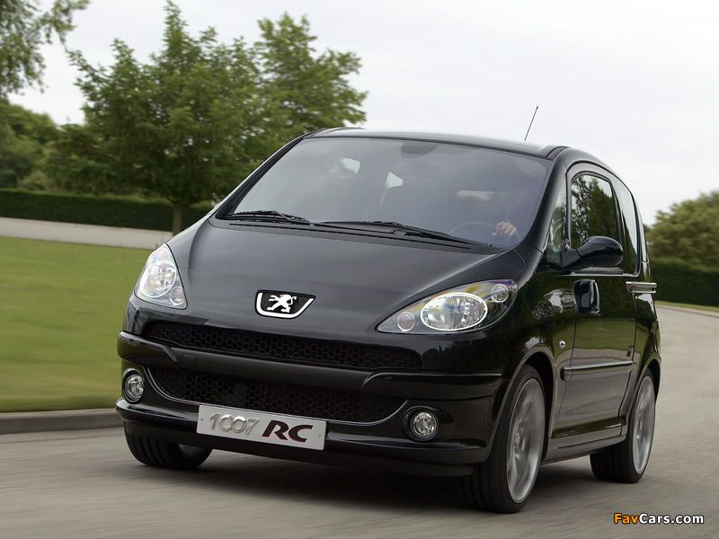 Images of Peugeot 1007 RC 2006–09 (800 x 600)