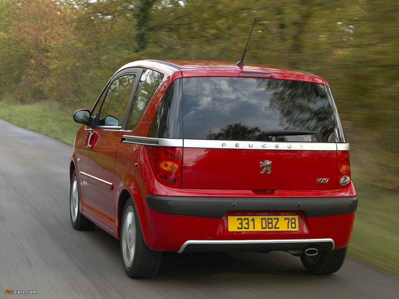 Peugeot 1007 2005–09 pictures (1280 x 960)