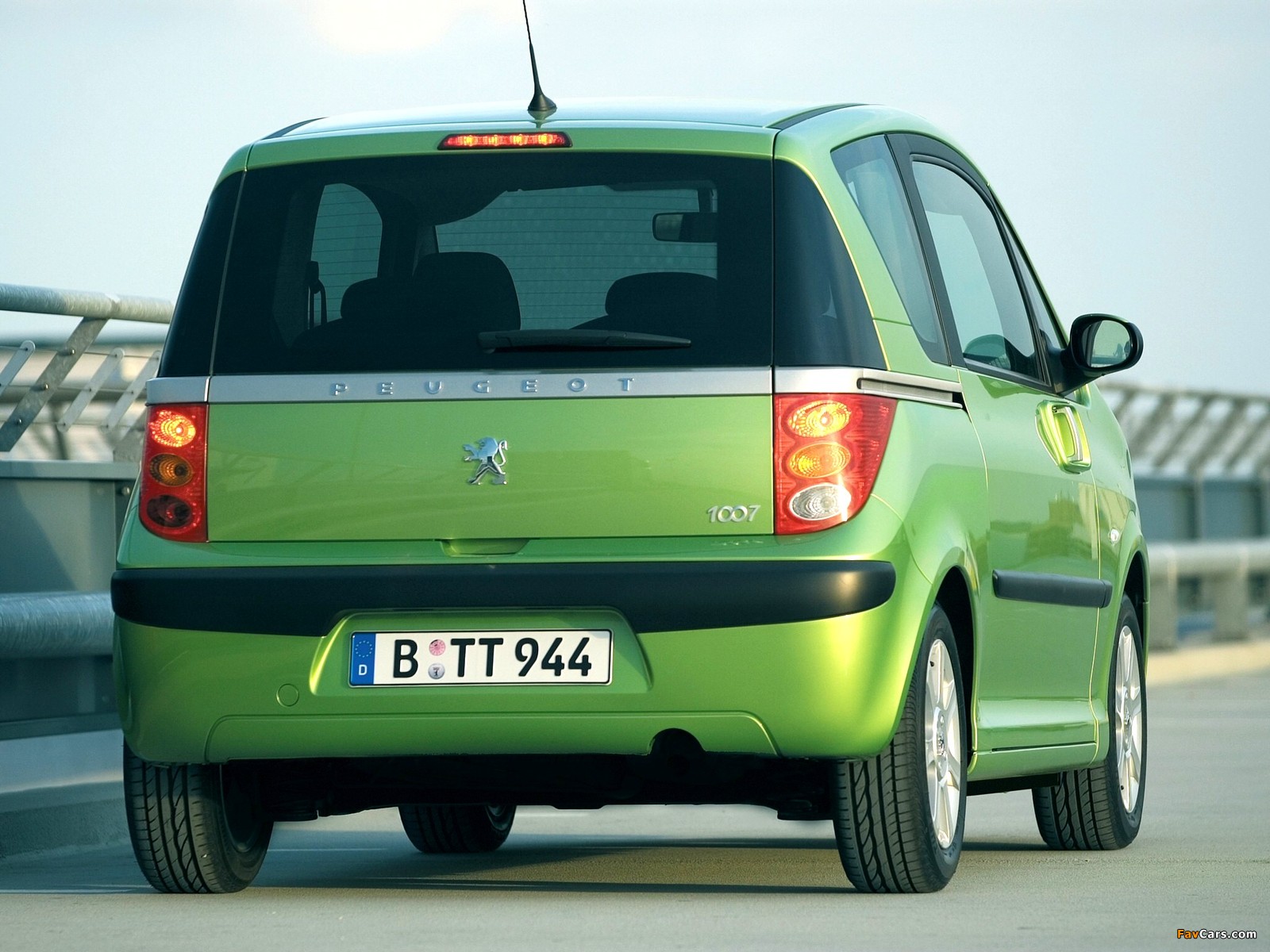 Peugeot 1007 2005–09 pictures (1600 x 1200)