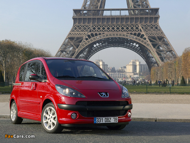 Peugeot 1007 2005–09 pictures (640 x 480)