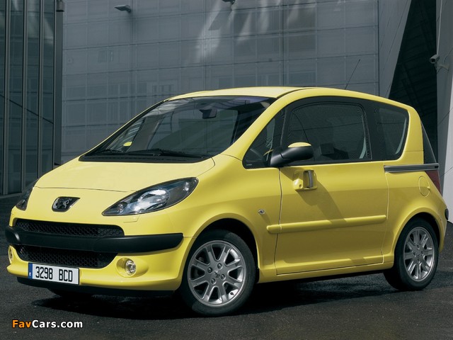 Pictures of Peugeot 1007 2005–09 (640 x 480)