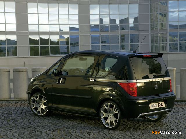 Peugeot 1007 RC 2006–09 wallpapers (640 x 480)