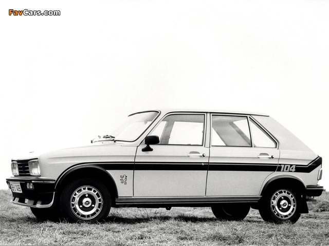 Peugeot 104 5-door 1972–88 images (640 x 480)