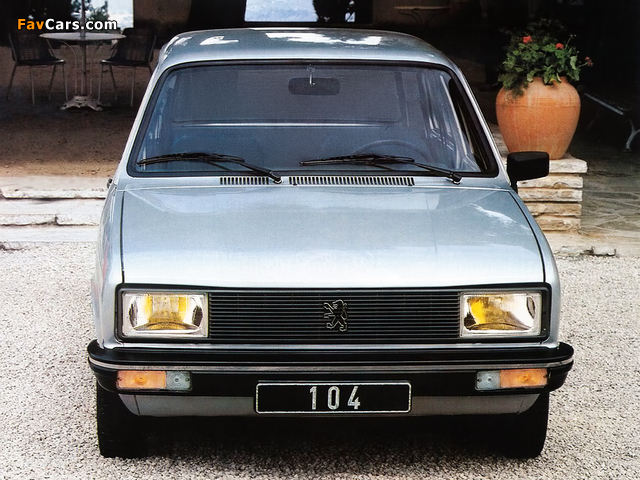 Peugeot 104 5-door 1972–88 photos (640 x 480)