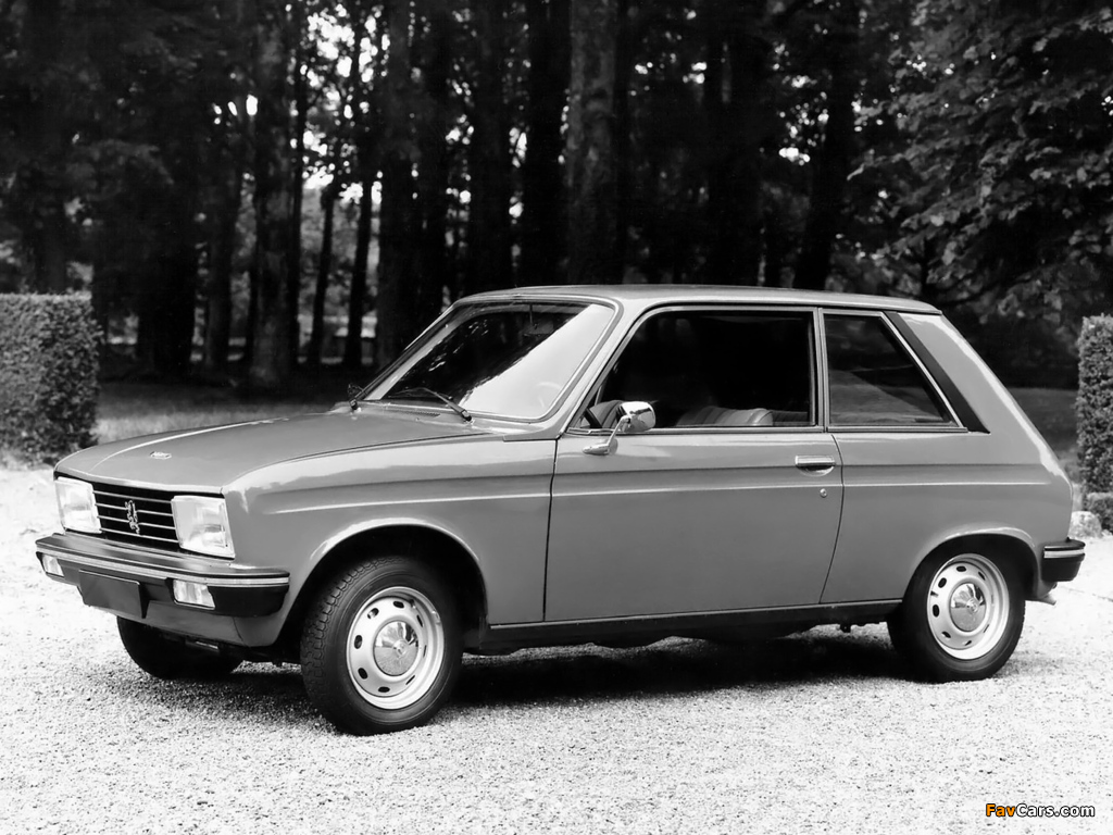 Peugeot 104 Coupe 1974–76 photos (1024 x 768)