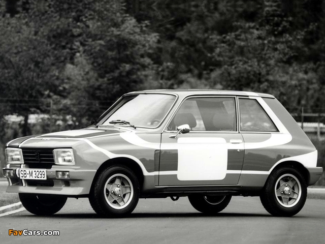 Photos of Peugeot 104 ZS+ Concept 1976 (640 x 480)