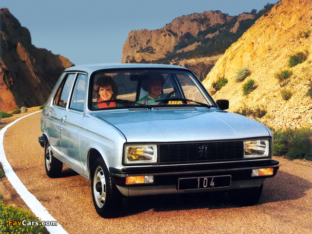 Peugeot 104 5-door 1972–88 wallpapers (640 x 480)