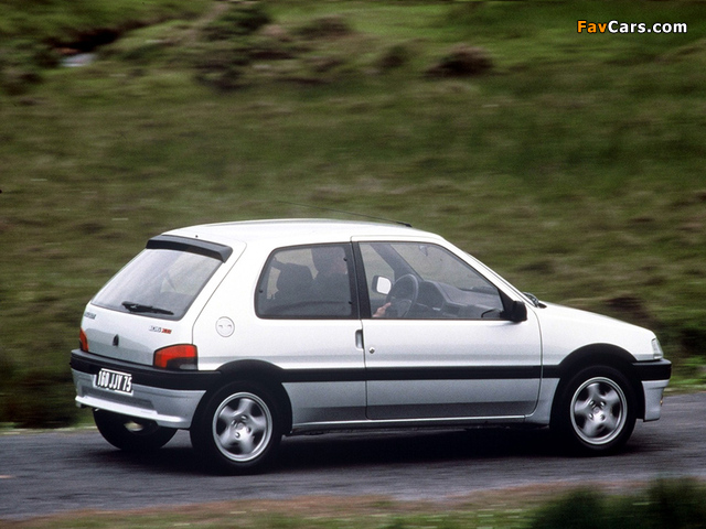 Images of Peugeot 106 XSi 1994–96 (640 x 480)