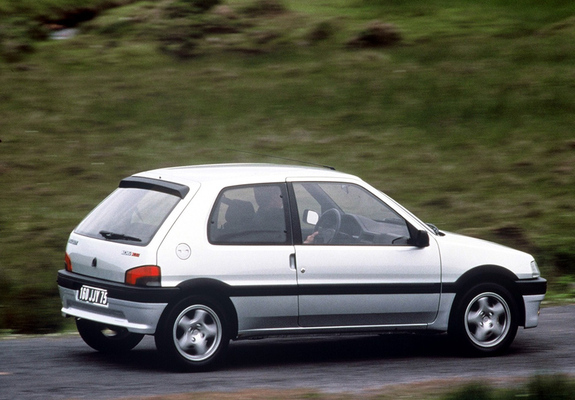 Images of Peugeot 106 XSi 1994–96