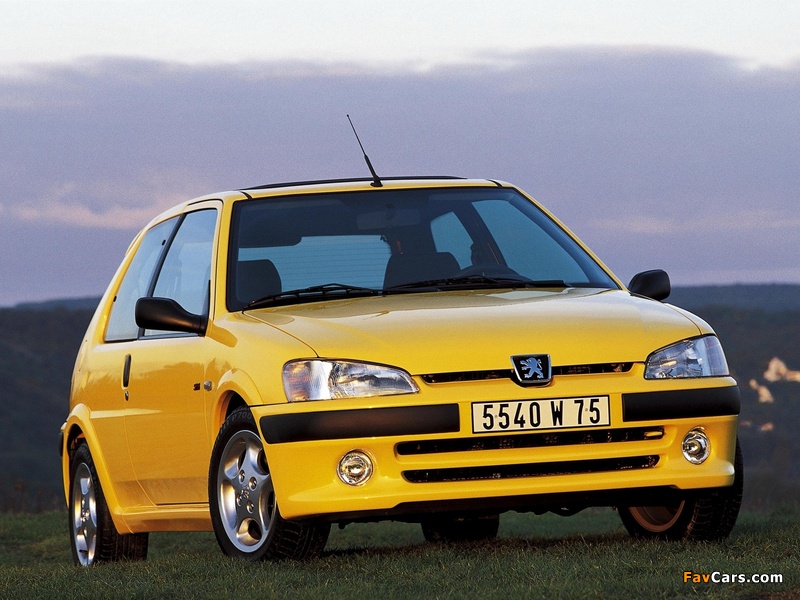 Images of Peugeot 106 S16 1996–2003 (800 x 600)