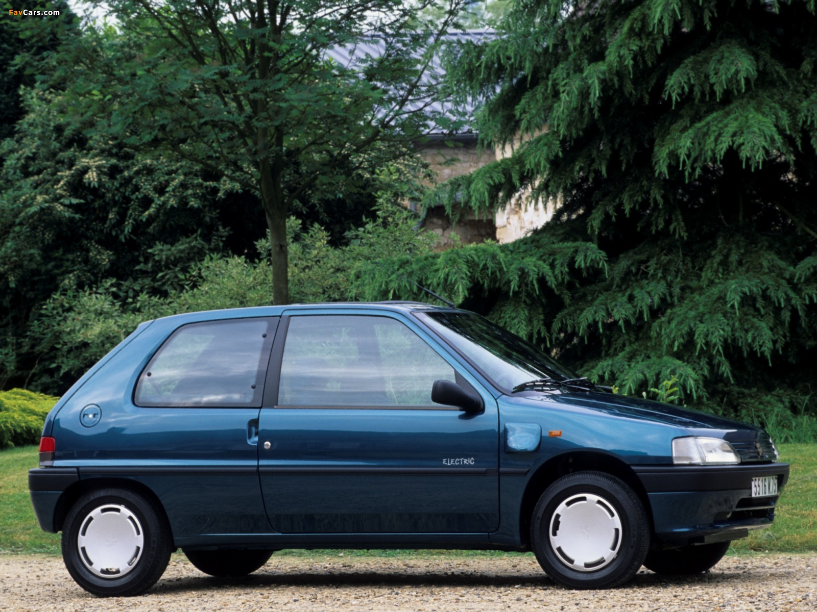 Peugeot 106 Electric 3-door 1993–96 wallpapers (1600 x 1200)