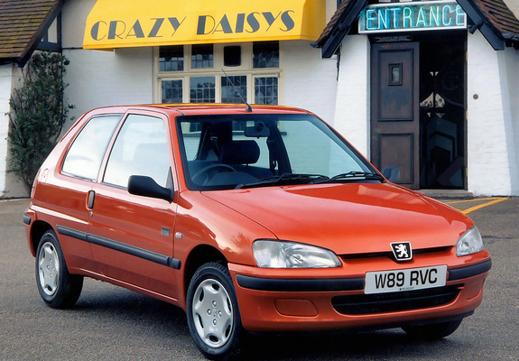 Peugeot 106 UK-spec 1996–2003 images