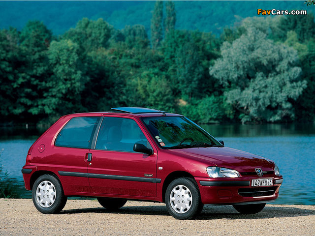 Peugeot 106 1996–2003 pictures (640 x 480)