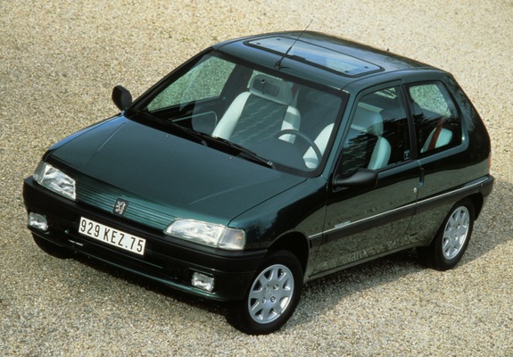 Pictures of Peugeot 106 Roland Garros 3-door 1993