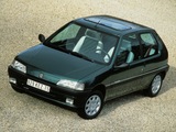 Pictures of Peugeot 106 Roland Garros 3-door 1993