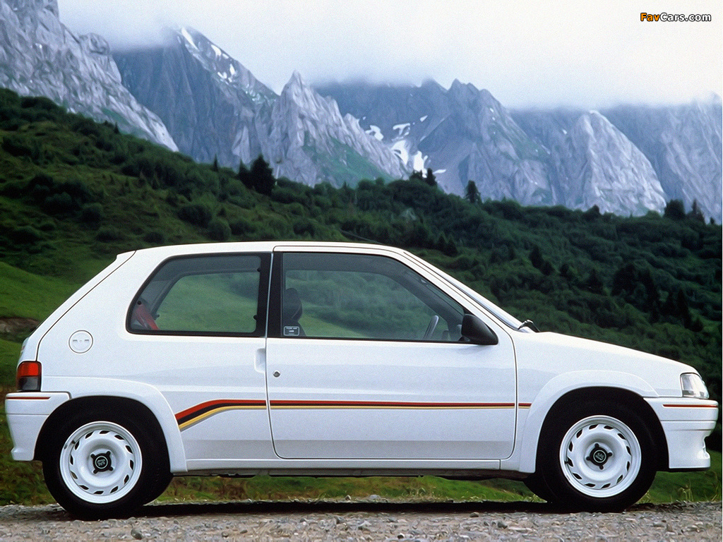Pictures of Peugeot 106 Rallye 1994–96 (1024 x 768)