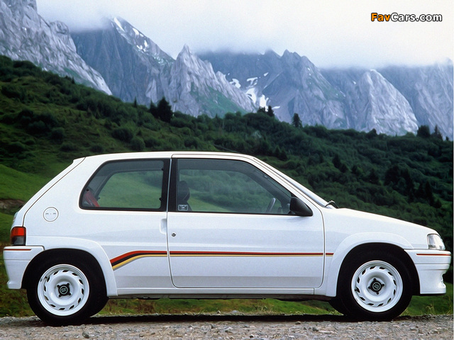 Pictures of Peugeot 106 Rallye 1994–96 (640 x 480)