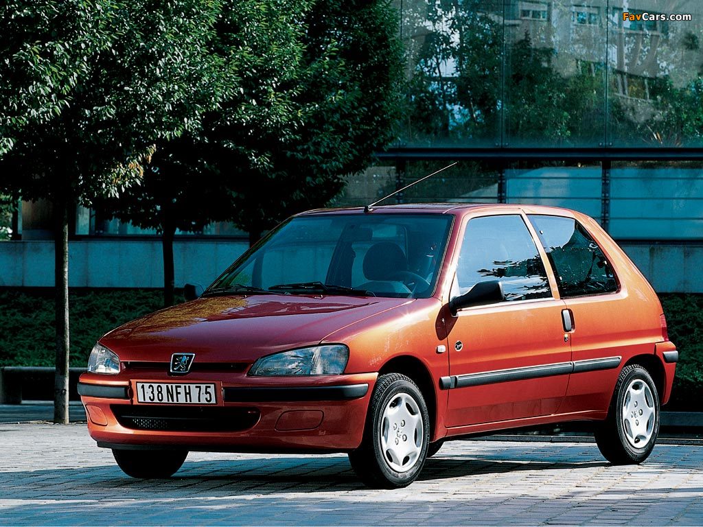 Peugeot 106 1996–2003 wallpapers (1024 x 768)