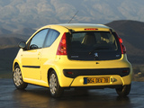 Images of Peugeot 107 3-door 2005–08