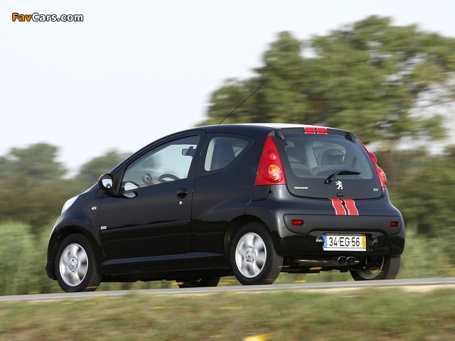 Images of Peugeot 107 RC Line 2007–08 (640 x 480)