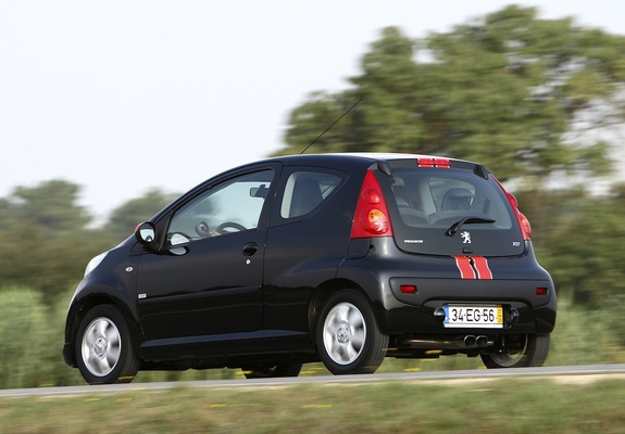 Images of Peugeot 107 RC Line 2007–08