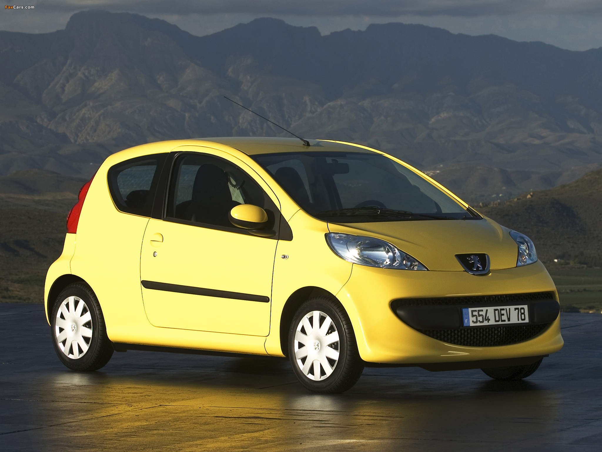 Peugeot 107 3-door 2005–08 photos (2048 x 1536)