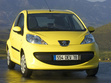 Peugeot 107 3-door 2005–08 photos