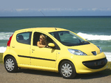 Peugeot 107 5-door ZA-spec 2006–10 wallpapers