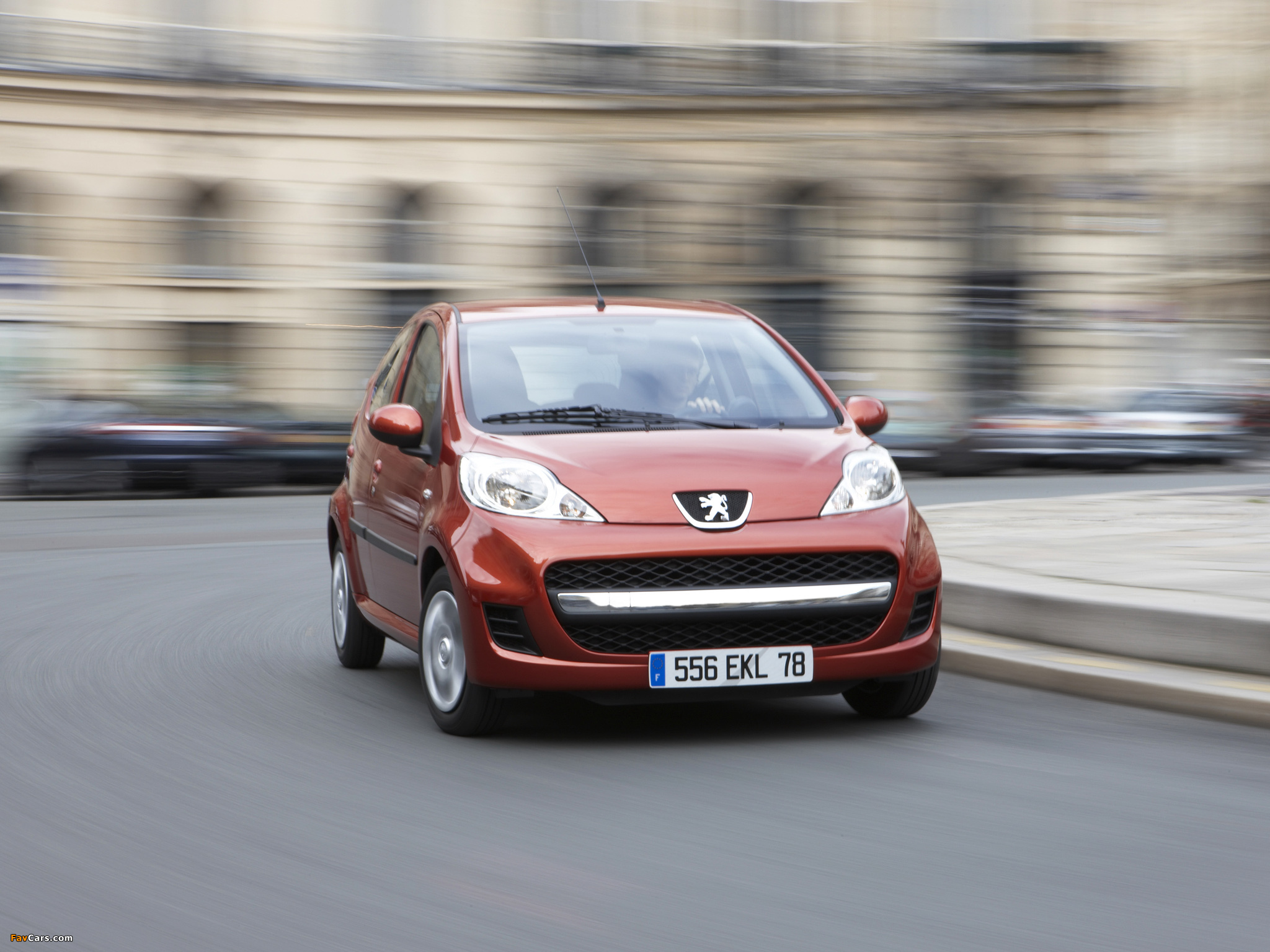 Peugeot 107 5-door 2008–12 wallpapers (2048 x 1536)