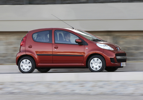 Peugeot 107 5-door 2008–12 wallpapers