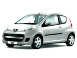 Peugeot 107 Black & Silver 3-door 2009 photos