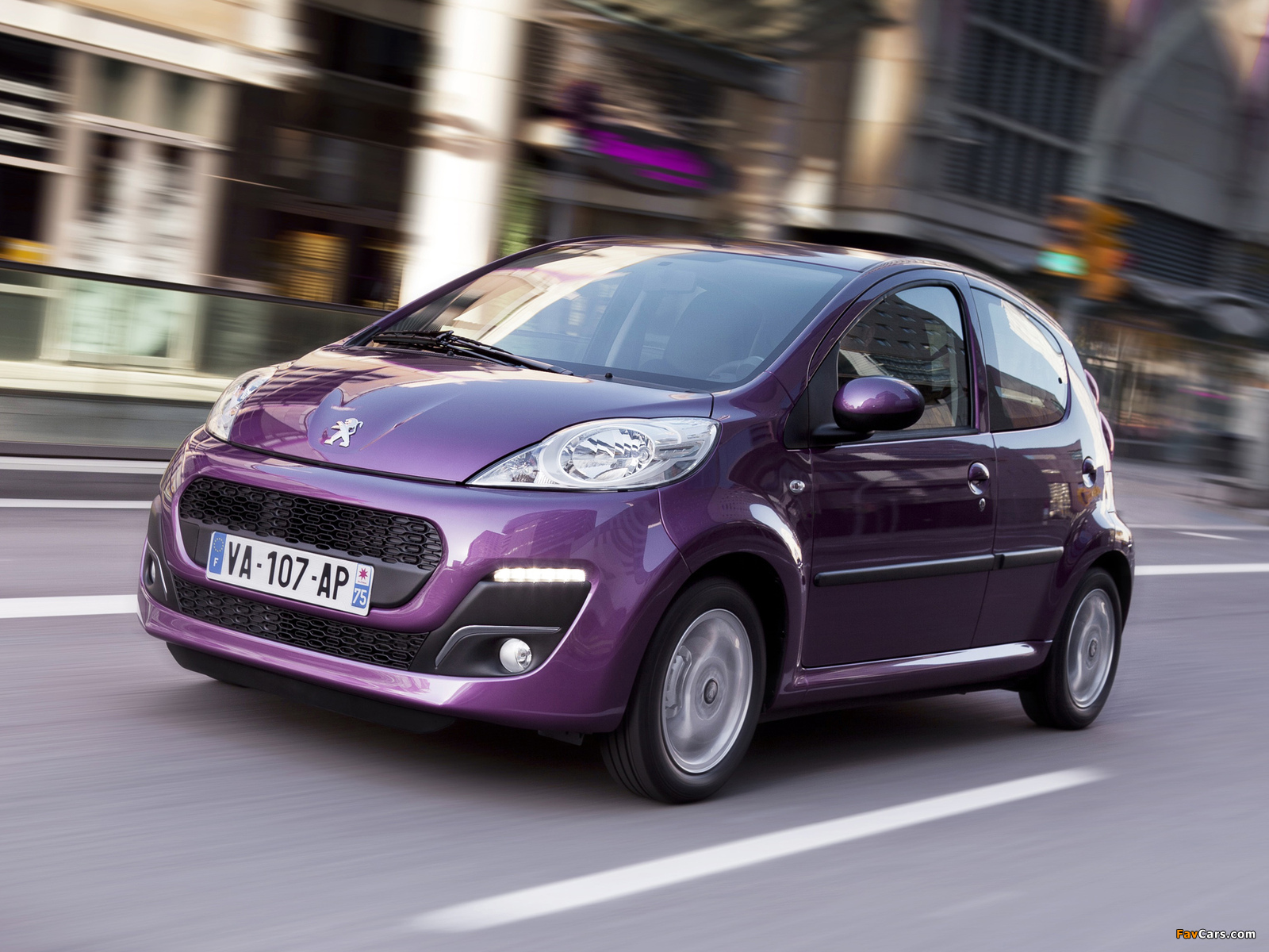 Peugeot 107 5-door 2012 photos (1600 x 1200)