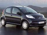 Peugeot 107 5-door 2005–08 wallpapers