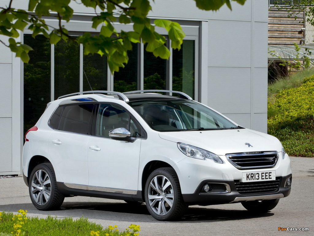 Images of Peugeot 2008 UK-spec 2013 (1024 x 768)