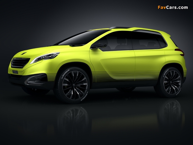 Peugeot 2008 Concept 2012 images (640 x 480)