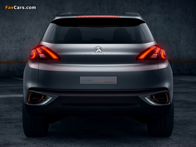 Peugeot Urban Crossover Concept 2012 pictures (640 x 480)