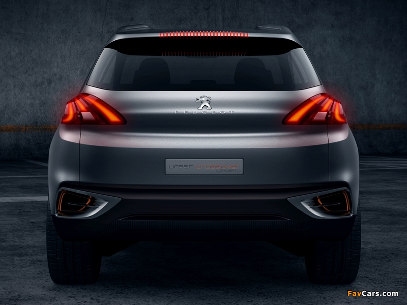 Peugeot Urban Crossover Concept 2012 pictures (800 x 600)