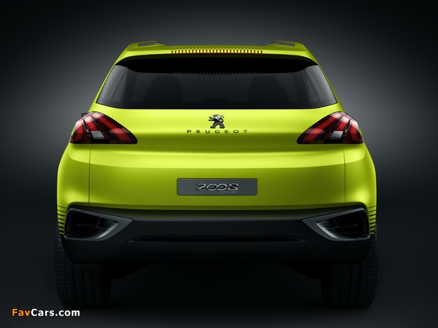 Peugeot 2008 Concept 2012 pictures (640 x 480)