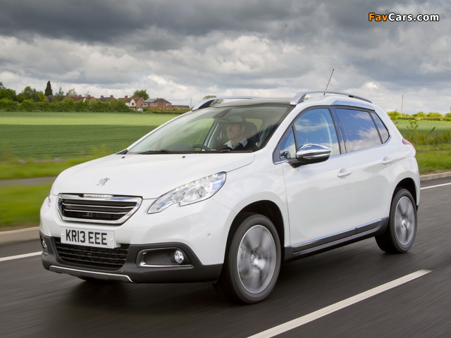 Peugeot 2008 UK-spec 2013 images (640 x 480)