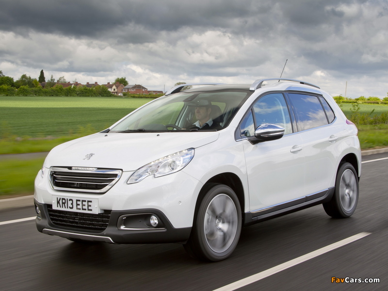 Peugeot 2008 UK-spec 2013 images (800 x 600)