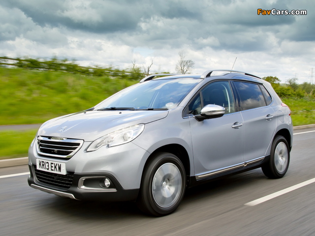 Peugeot 2008 UK-spec 2013 pictures (640 x 480)