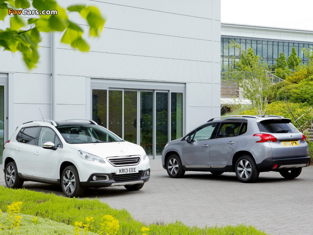 Photos of Peugeot 2008 UK-spec 2013 (640 x 480)