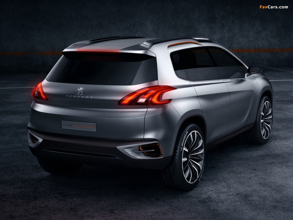 Peugeot Urban Crossover Concept 2012 wallpapers (1024 x 768)