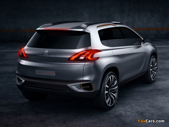 Peugeot Urban Crossover Concept 2012 wallpapers (640 x 480)