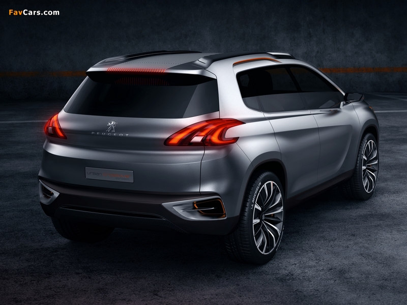 Peugeot Urban Crossover Concept 2012 wallpapers (800 x 600)