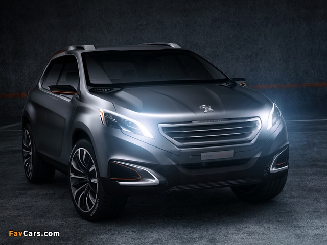 Peugeot Urban Crossover Concept 2012 wallpapers (640 x 480)