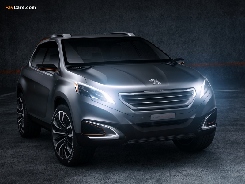 Peugeot Urban Crossover Concept 2012 wallpapers (800 x 600)